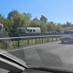 Na Primorki spet kaos, kolone in nesreči