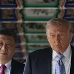 Trump med obiskom na Kitajskem ostal brez telefona