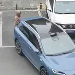 Na genialen način prelisičil žensko, ki je blokirala parkirno mesto