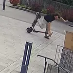 Video: Grd padec župnika Goloba, čelade ni imel!