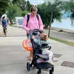 Anamaria Goltes sama po Krku