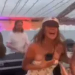 Pojavil se je video danske princese, ki te obleke zagotovo ne bo več nosila ...