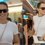 Savršena kombinacija Adrijane Lime za putovanje avionom