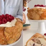 Courchevel torta je savršen spoj malina, jagoda, palačinki i maskarponea, a gotova je za 35 minuta