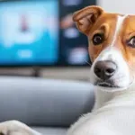 Ali televizija res pomirja psa, ko je sam doma?